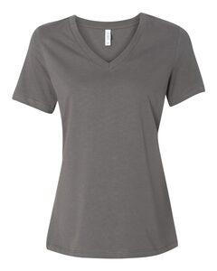 Bella+Canvas 6405 - Relaxed Short Sleeve Jersey V-Neck T-Shirt Asphalt
