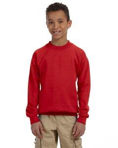 Gildan 18000B - Heavy Blend Youth Crewneck Sweatshirt Red