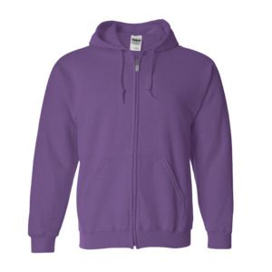 Gildan 18600 - Heavy Blend™ Full-Zip Hooded Sweatshirt Purple