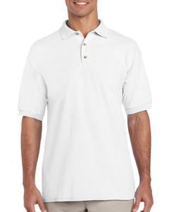 Gildan 3800 - Ultra Cotton™ Ringspun Pique Sport Shirt White