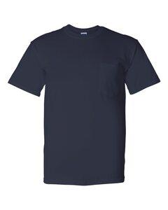 Gildan 8300 - DryBlend™ 50/50 T-Shirt with a Pocket Navy