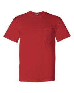 Gildan 8300 - DryBlend™ 50/50 T-Shirt with a Pocket Red
