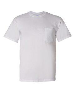 Gildan 8300 - DryBlend™ 50/50 T-Shirt with a Pocket White