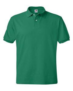 Hanes 054X - Blended Jersey Sport Shirt Kelly