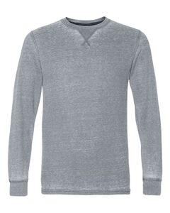 J. America 8241 - Vintage Zen Thermal Long Sleeve T-Shirt Cement