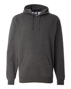 J. America 8824 - Premium Hooded Sweatshirt Charcoal Heather