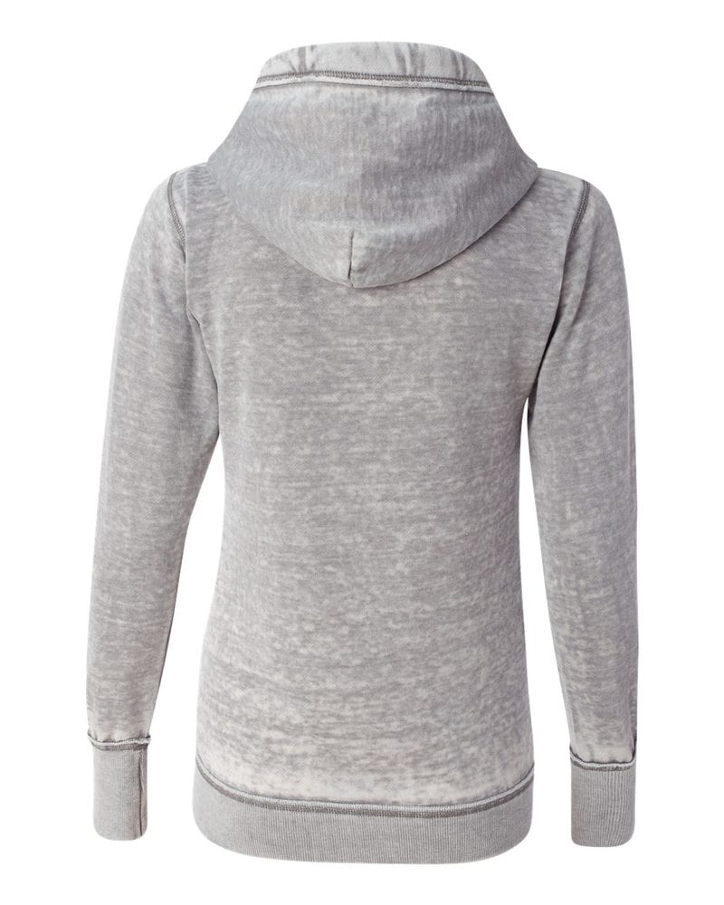 J. America 8913 - Ladies' Zen Fleece Full-Zip Hooded Sweatshirt