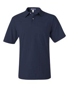 JERZEES 436MPR - SpotShield™ 50/50 Sport Shirt with a Pocket J. Navy