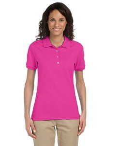 JERZEES 437WR - Ladies' Spotshield™ 50/50 Sport Shirt Cyber Pink