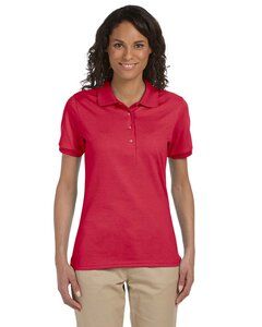 JERZEES 437WR - Ladies' Spotshield™ 50/50 Sport Shirt True Red
