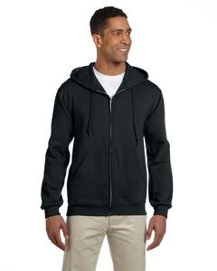 JERZEES 4999MR - NuBlend® SUPER SWEATS® Full-Zip Hooded Sweatshirt Negro