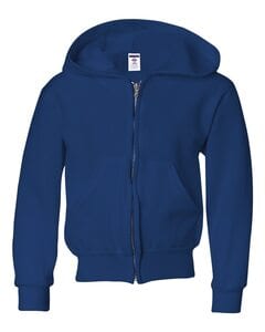 JERZEES 993BR - NuBlend® Youth Full-Zip Hooded Sweatshirt Real