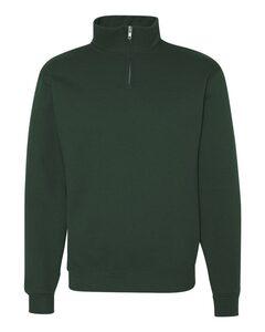 JERZEES 995MR - Nublend® Quarter-Zip Cadet Collar Sweatshirt Forest Green