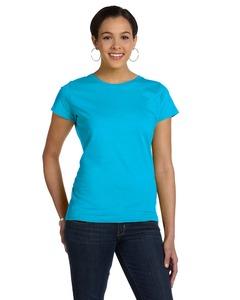 LAT 3516 - Ladies' Fine Jersey T-Shirt Aqua
