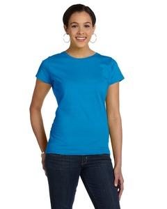 LAT 3516 - Ladies' Fine Jersey T-Shirt Cobalto