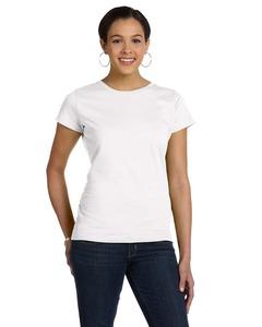 LAT 3516 - Ladies' Fine Jersey T-Shirt Blanca