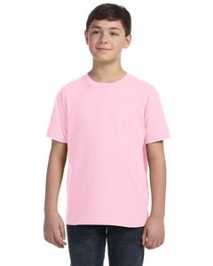 LAT 6101 - Youth Fine Jersey T-Shirt Pink
