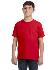 LAT 6101 - Youth Fine Jersey T-Shirt Red