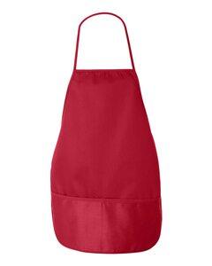 Liberty Bags 5503 - Two Pocket Apron Red