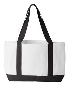Liberty Bags 7002 - Bolsa P O Marinera White/ Black