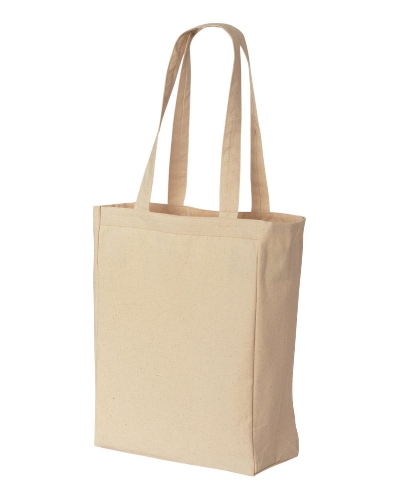 Liberty Bags 8861 - Bolsa de lona de algodón reforzado de 10 onzas