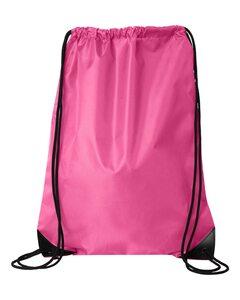 Liberty Bags 8886 - Value Drawstring Backpack Hot Pink