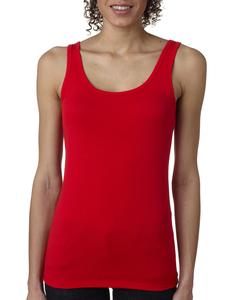 Next Level 3533 - Ladies' The Jersey Tank Red