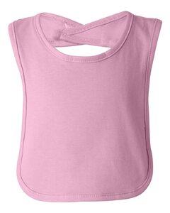 Rabbit Skins 1005 - Infant Jersey One-Ply Velcro® Bib Pink