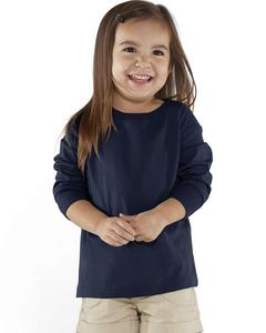 Rabbit Skins 3302 - Fine Jersey Toddler Long Sleeve T-Shirt Marina