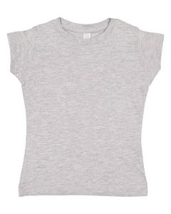 Rabbit Skins 3316 - Fine Jersey Toddler Girl's T-Shirt Heather