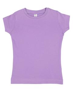 Rabbit Skins 3316 - Fine Jersey Toddler Girl's T-Shirt Lavanda