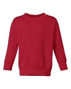 Rabbit Skins 3317 - Toddler/Juvy Crewneck Sweatshirt Red