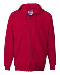 Hanes F280 - PrintProXP Ultimate Cotton® Full-Zip Hooded Sweatshirt De color rojo oscuro