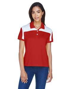 Team 365 TT22W - Ladies Victor Performance Polo Sp Red/Wht