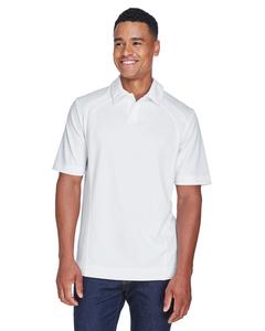 Ash City North End 88632 - Men's Recycled Polyester Performance Pique Polo White
