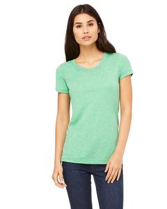 Bella+Canvas B8413 - Ladies Triblend Short-Sleeve T-Shirt Green Triblend