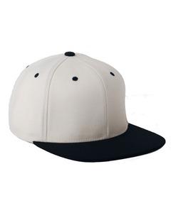 Flexfit 110FT - Fitted Classic Two-Tone Cap Natural/Black
