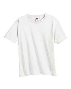 Fruit of the Loom T3930 - Toddler's 5 oz., 100% Heavy Cotton HD® T-Shirt White