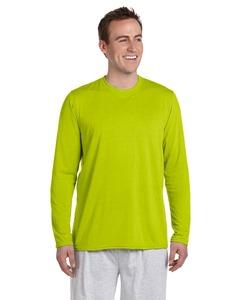 Gildan G424 - Performance 5 oz. Long-Sleeve T-Shirt Safety Green