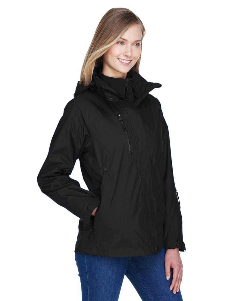 Ash City North End 78178 - Caprice Ladies' 3-In-1 Jacket With Soft Shell Liner 