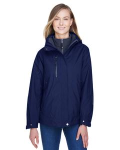 Ash City North End 78178 - Caprice Ladies' 3-In-1 Jacket With Soft Shell Liner  Clásico Armada