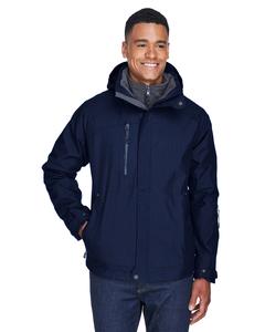 Ash City North End 88178 - Caprice Men's 3-In-1 Jacket With Soft Shell Liner  Classic Navy