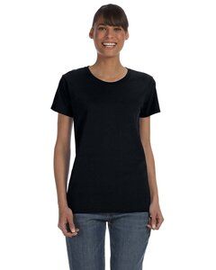 Gildan G500L - Heavy Cotton Ladies 5.3 oz. Missy Fit T-Shirt Black
