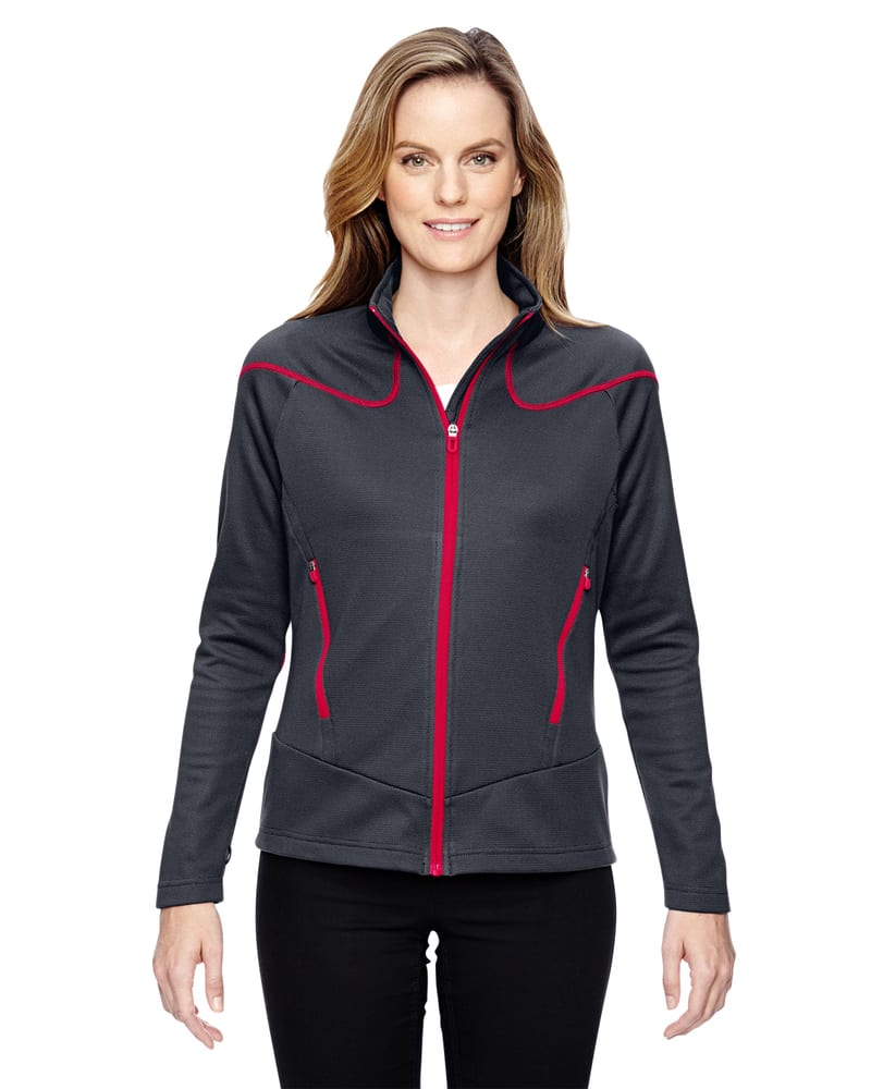 Ash City North End 78806 - Ladies Interactive Cadence Two-Tone Brush Back Jacket
