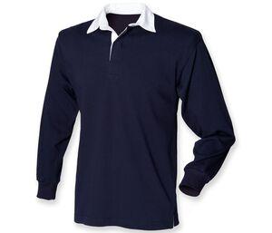 Front Row FR109 - Kids Classic Rugby Shirt Navy/Navy
