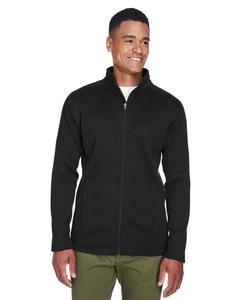 Devon & Jones DG793 - Men's Bristol Full-Zip Sweater Fleece Jacket Negro