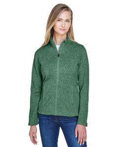 Devon & Jones DG793W - Ladies Bristol Full-Zip Sweater Fleece Jacket Forest Heather