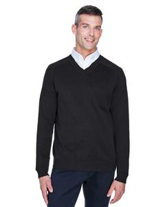 Devon & Jones D475 - Men's V-Neck Sweater Negro