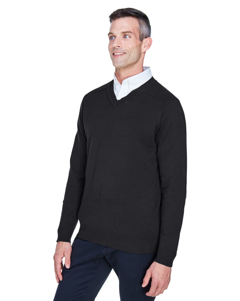 Devon & Jones D475 - Men's V-Neck Sweater