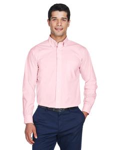 Devon & Jones D620 - Men's Crown Collection Solid Broadcloth Pink